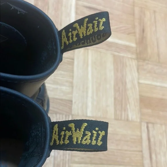 Dr. Martens Black Leather Boots - Picture 2 of 7